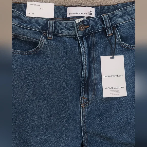 Paper Denim & Cloth Blue Men's Jeans - Picture 1 of 9